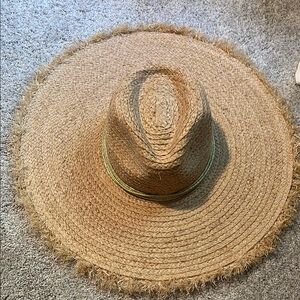 Hat Attack Tan Raffia Sun Hat